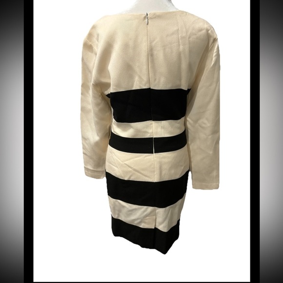 Vintage Misty Lane Dress Black Gold & Cream color dress - Picture 4 of 6